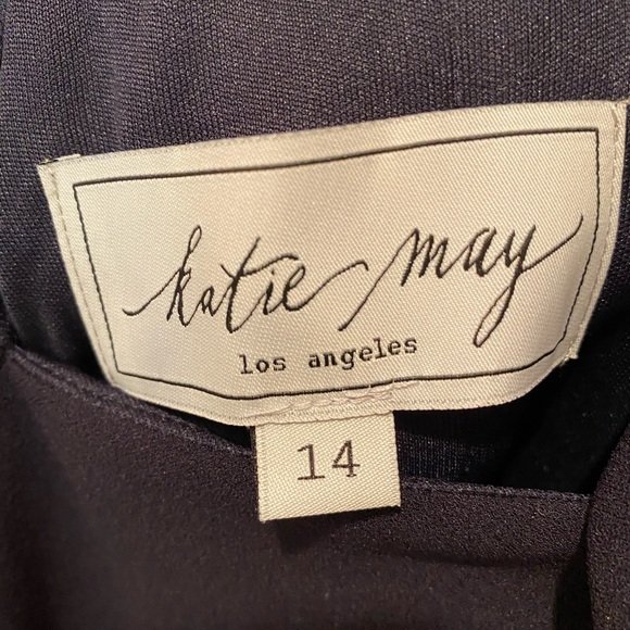 NWT Katie May Navy Blue Formal Dress - Picture 6 of 8